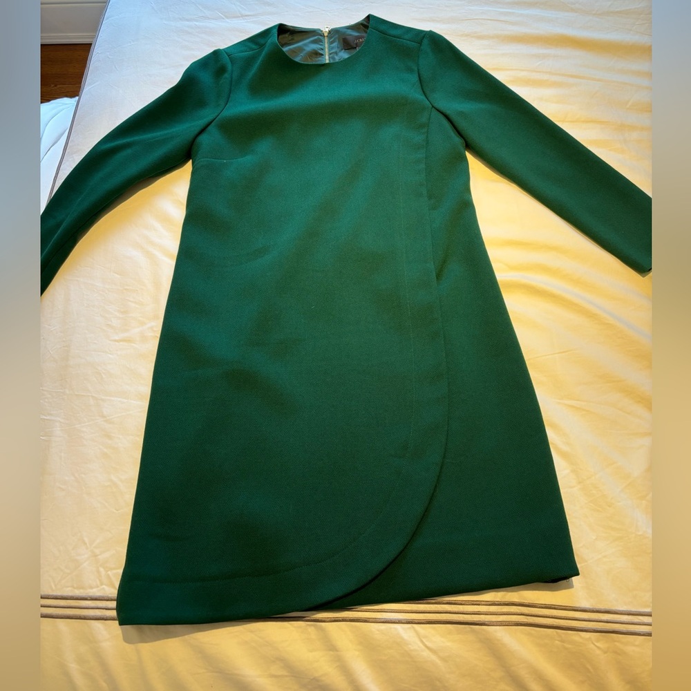 Green J.Crew Dress